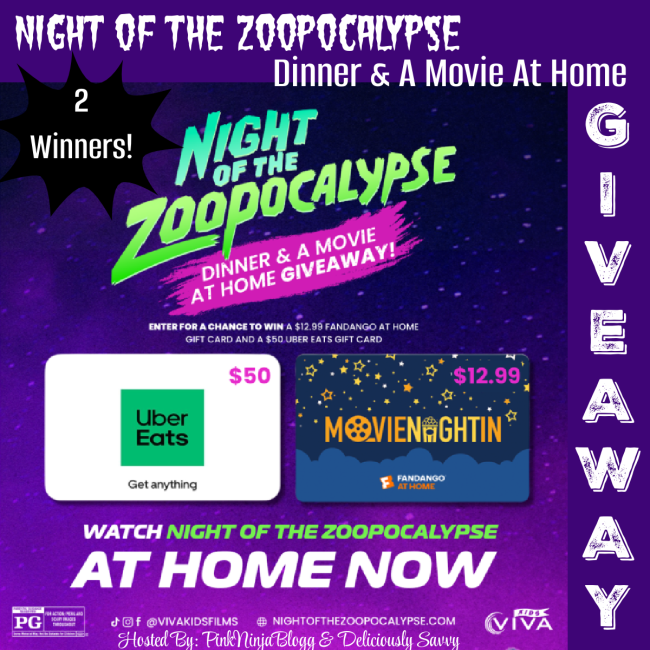 NIGHT OF THE ZOOPOCALYPSE Gift Card Giveaway